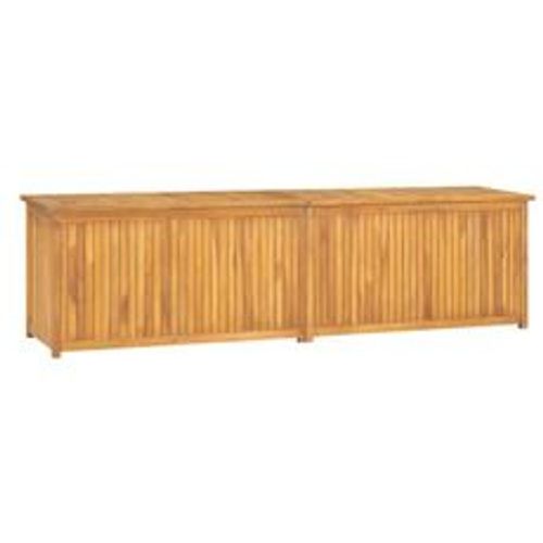 Gartenbox 200x50x55 cm Massivholz Teak - VIDAXL - Modalova