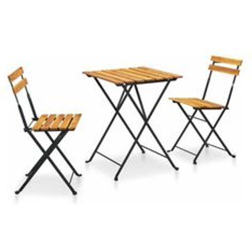 Tlg. Bistro-Set Klappbar Massivholz Akazie - VIDAXL - Modalova