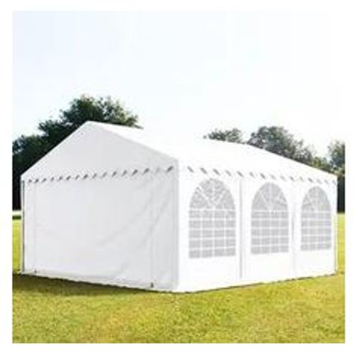 PRO 5x6m Partyzelt, PVC-Plane, weiß, mit Bodenrahmen - (7913) - TOOLPORT - Modalova