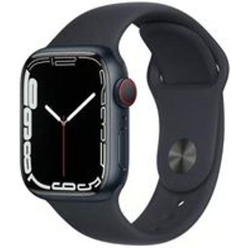 Watch Series 7 (2021) GPS + Cellular 45 mm - Aluminium Mitternacht - Sportarmband Midnight - Apple - Modalova