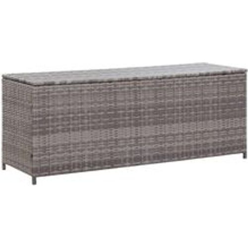 Garten-Auflagenbox Grau 150x50x60 cm Poly Rattan - VIDAXL - Modalova