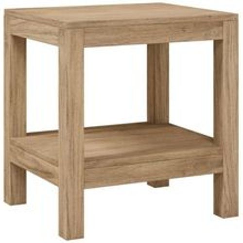 Badezimmer-Beistelltisch 45x35x45 cm Massivholz Teak - VIDAXL - Modalova