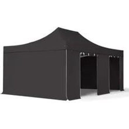 X6m Aluminium Faltpavillon, inkl. 4 Seitenteile, schwarz - (578935) - TOOLPORT - Modalova