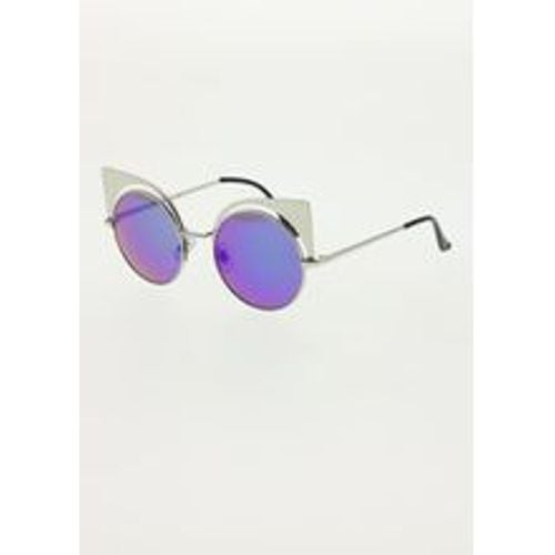 Monki Damen Sonnenbrille, grau, Gr - Monki - Modalova