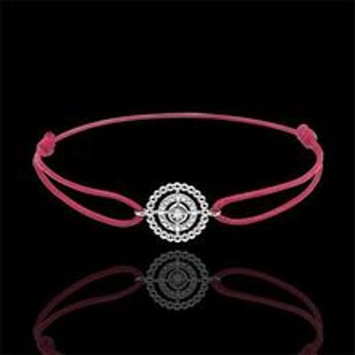 Edenly Armband Fleur de Sel - Kranz - WeiÃŸgold - Rotes Band - Fashion24 DE - Modalova