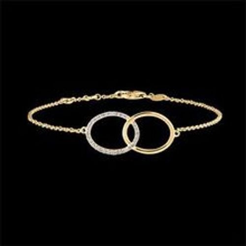 Edenly Armband Frische - Doppeltes Firmament - 18 Karat Gelbgold und Diamanten - Fashion24 DE - Modalova