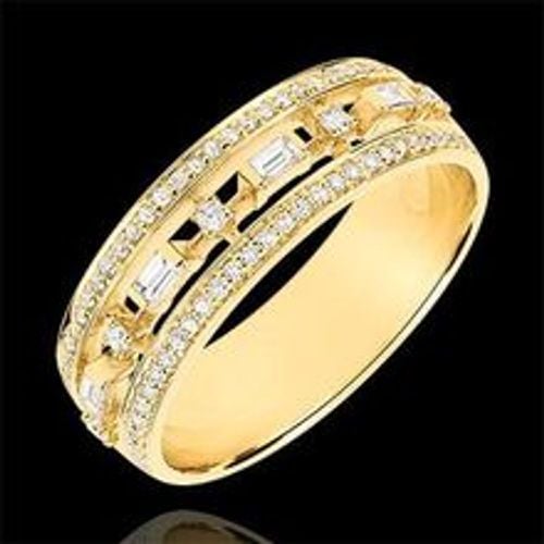 Edenly Ring Schicksal - Kleiner Kaiserin - 71 Diamanten - Gelbgold 18 Karat - Fashion24 DE - Modalova