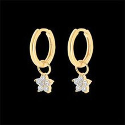 Edenly Ein Paar Ohrringe, Kombination, aus 9 Karat Gelbgold - Fashion24 DE - Modalova