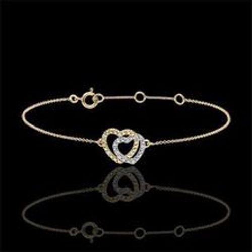 Edenly Armband Gelbgold und Diamanten - Herzen Komplizen - Fashion24 DE - Modalova