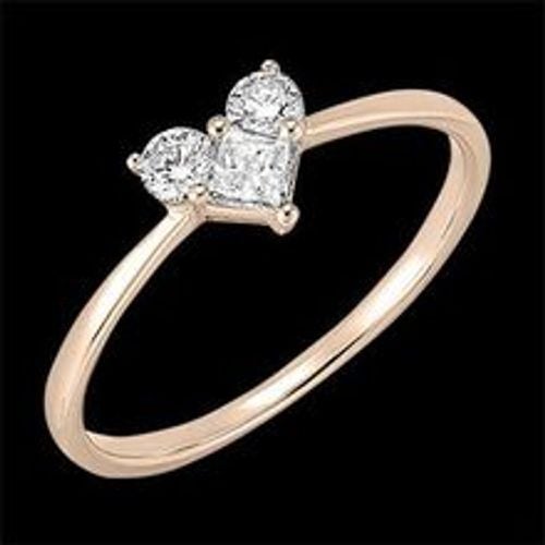 Edenly Ring Kostbares Geheimnis - Lovely - RosÃ©gold, 18 Karat, mit Diamanten - Fashion24 DE - Modalova