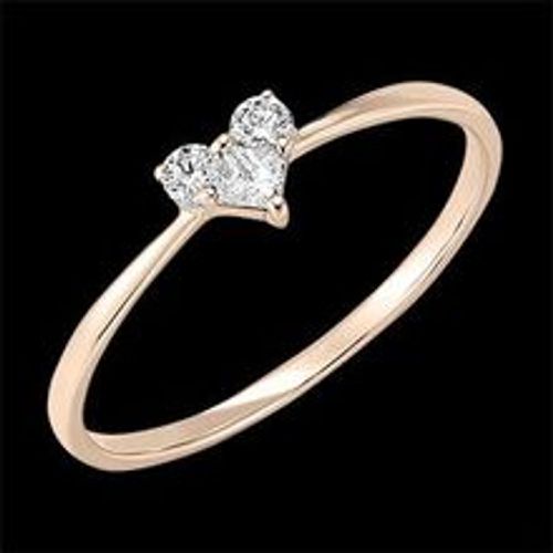 Edenly Ring Kostbares Geheimnis - Mini Lovely - RosÃ©gold, 18 Karat, mit Diaman - Fashion24 DE - Modalova