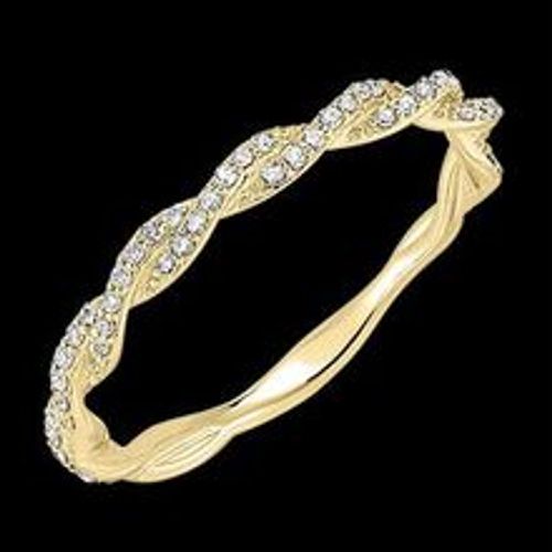 Edenly Ring Frische - Diamantener Olymp - Gelbgold, 9 Karat, mit Diamanten - Fashion24 DE - Modalova