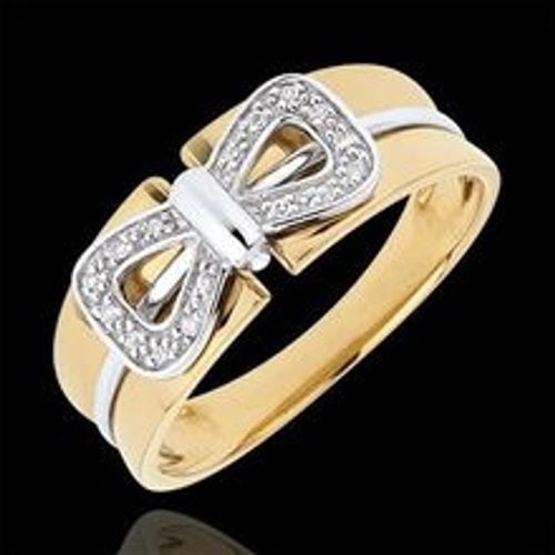 Edenly Ring Korsett Schleife in Gelbgold - Fashion24 DE - Modalova