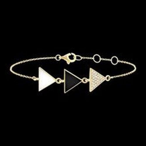 Edenly Armband Frische - Trio - 18 Karat Gelbgold und Diamanten - Fashion24 DE - Modalova