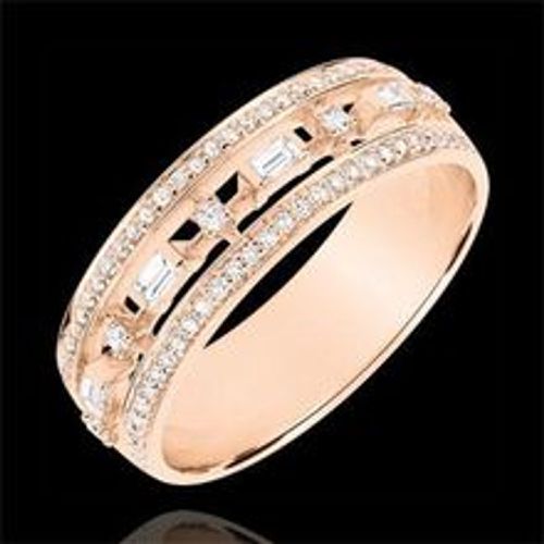 Edenly Ring Schicksal - Kleiner Kaiserin - 71 Diamanten - RosÃ©gold 18 Karat - Fashion24 DE - Modalova