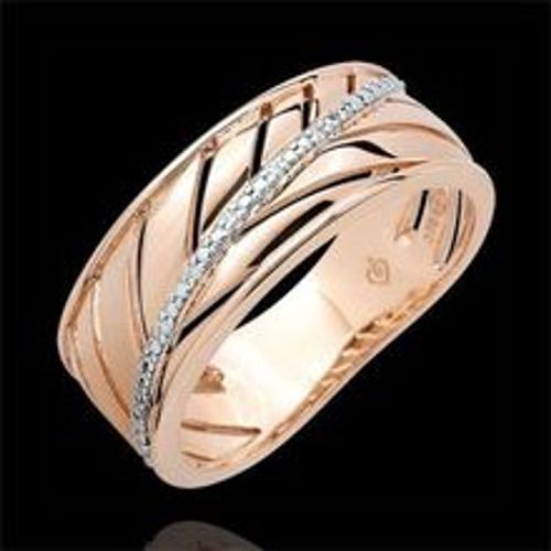 Edenly Ring Palme - 375er RosÃ©gold und Diamanten - Fashion24 DE - Modalova