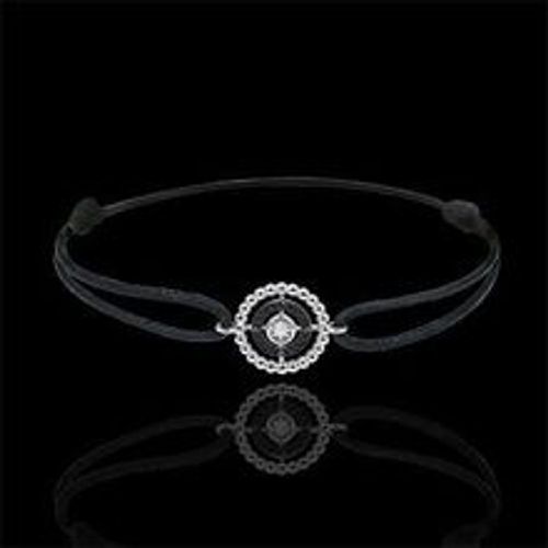 Edenly Armband Fleur de Sel - Kranz - WeiÃŸgold und schwarze Diamanten - Schwar - Fashion24 DE - Modalova