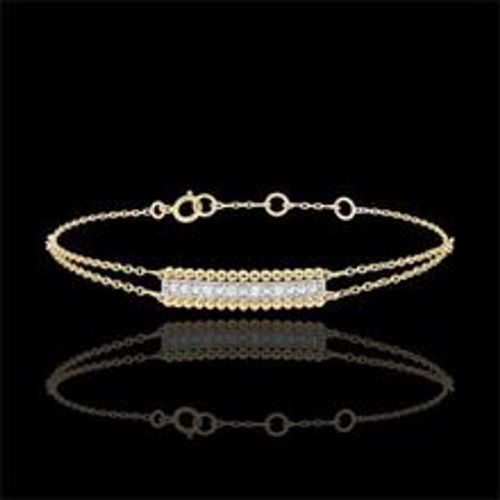 Edenly Armband Fleur de Sel - Zwei Ringe - Gelbgold - 18 Karat - Fashion24 DE - Modalova