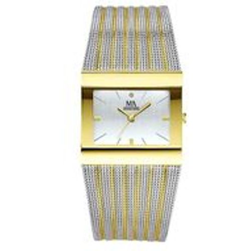 MeisterAnker Uhr Diamant 20cm Edelstahl Quartz Mineralglas - Meister Anker - Modalova