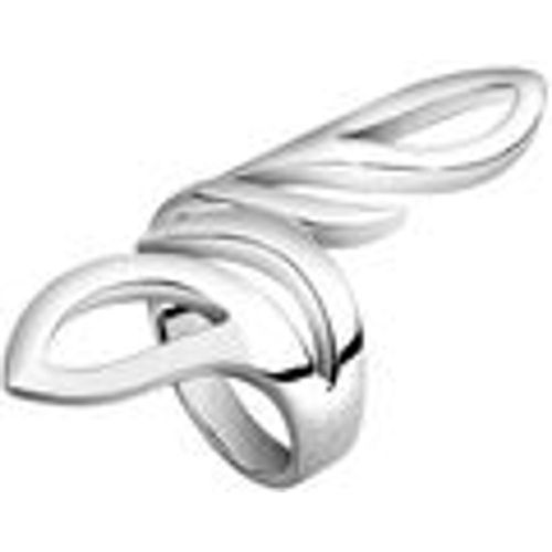 Ring Wickelring Basic Statement Struktur 925 Silber (Farbe: Silber, Größe: 58 mm) - NENALINA - Modalova