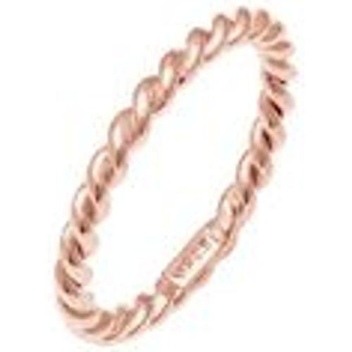 Ring Twisted Gedreht Basic Schlicht 925 Sterling Silber (Farbe: Rosegold, Größe: 54 mm) - NENALINA - Modalova