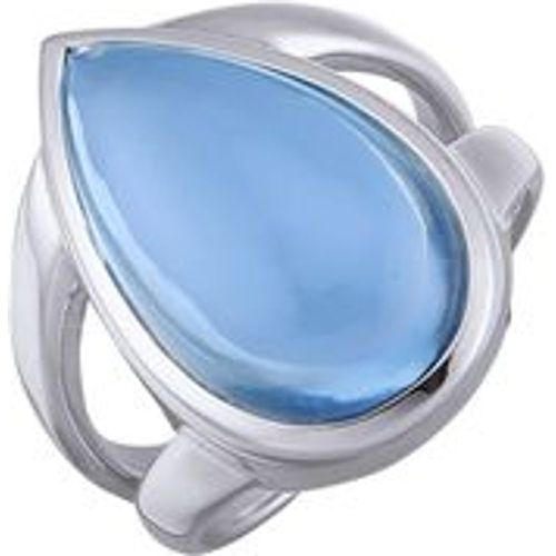 Ring 925 Silber rhodiniert Quarz hellblau (beh.) - JAMELLI - Modalova