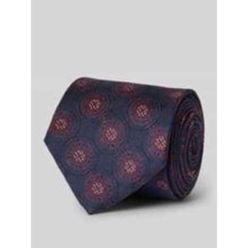 Seidenkrawatte mit Overall-Print (7 cm) - MONTI - Modalova