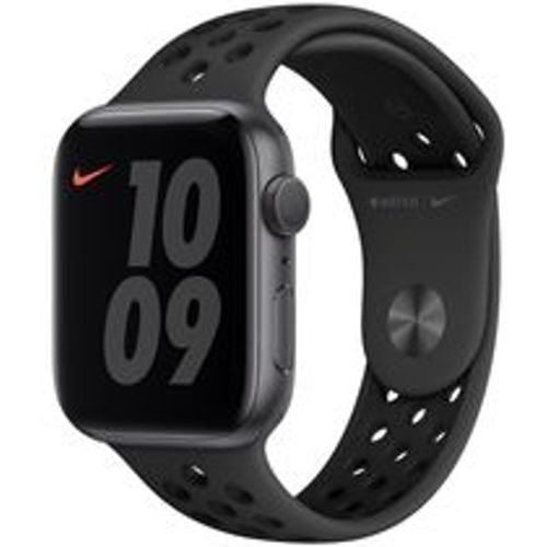 Watch Series 5 (2019) GPS 40 mm - Aluminium Space - Nike Sportarmband Schwarz - Apple - Modalova