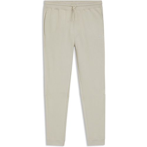 Bas de survêtement en molleton de coton avec patch logoté - Boss - Modalova