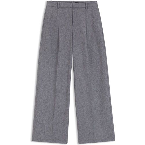 Pantalon large Regular en flanelle douce - Boss - Modalova