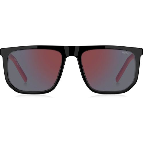 Lunettes de soleil avec branches bicolores - HUGO - Modalova