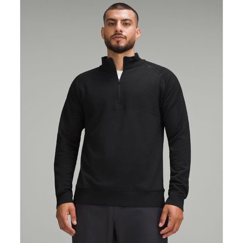 – Engineered Warmth Pullover mit halblangem Reißverschluss für Männer – Schwarz – Größe XS - lululemon - Modalova