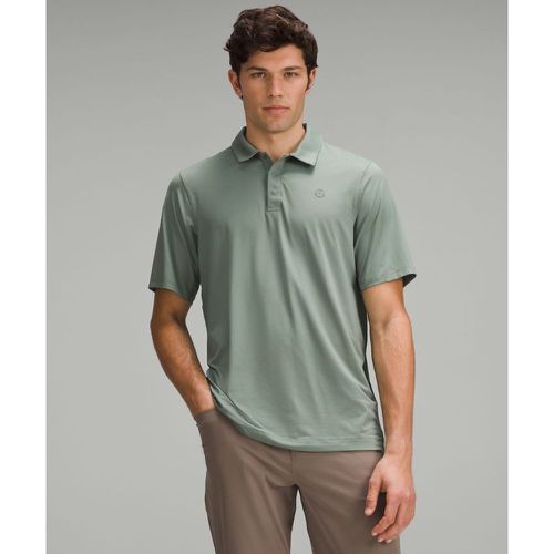 – Sport-Poloshirt mit kurzen Ärmeln und Logo für Männer – Grün – Größe S - lululemon - Modalova