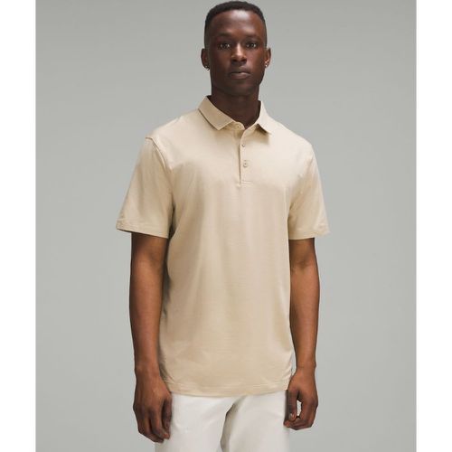 – Evolution Kurzarm-Poloshirt für Männer – Khaki – Größe M - lululemon - Modalova