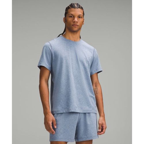 – Soft Jersey Kurzarmshirt für Männer – Blau – Größe L - lululemon - Modalova