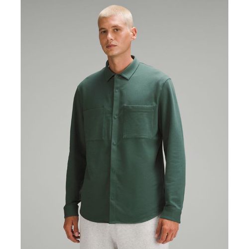 – Stretch-Overshirt aus French-Terry für Männer – Grün – Größe XL - lululemon - Modalova