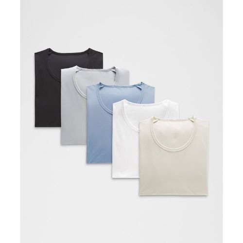 – Ultraweiches T-Shirt aus Nulu 5-er Pack für Männer – Größe L - lululemon - Modalova