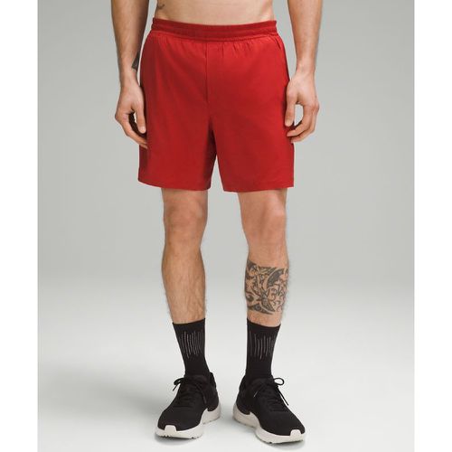 – Pace Breaker Shorts mit Liner für Männer – 18 cm – Rot – Größe S - lululemon - Modalova