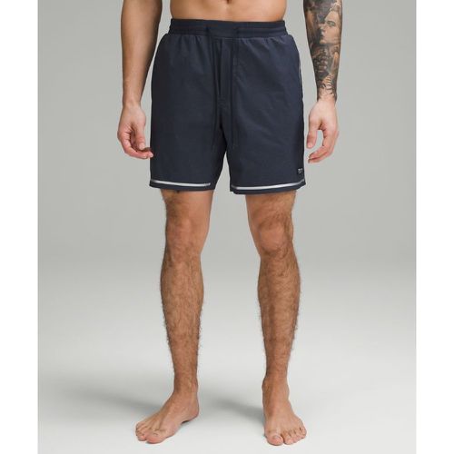 – Hybride Pool-Shorts für Männer – 18 cm – Blau – Größe L - lululemon - Modalova