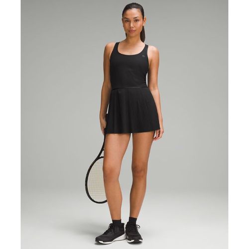 – Plissiertes Tenniskleid mit U-Ausschnitt für Frauen – Schwarz – Größe 14 - lululemon - Modalova