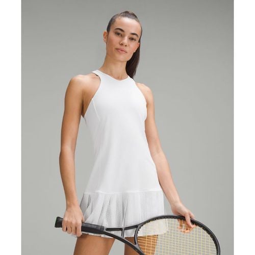 – Plissiertes, grobmaschiges Tenniskleid für Frauen – Größe 2 - lululemon - Modalova