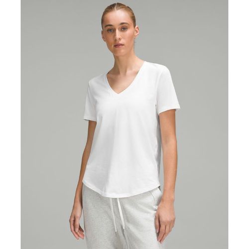 – Love T-Shirt mit V-Ausschnitt für Frauen – Größe 12 - lululemon - Modalova