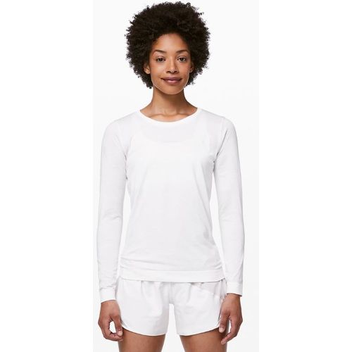 – Swiftly Langarmshirt im Relaxed Fit für Frauen – Weiß – Größe 0 - lululemon - Modalova