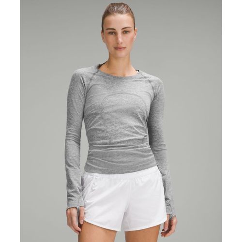 – Swiftly Tech Langarmshirt 2.0 für Frauen – Grau – Größe 0 - lululemon - Modalova