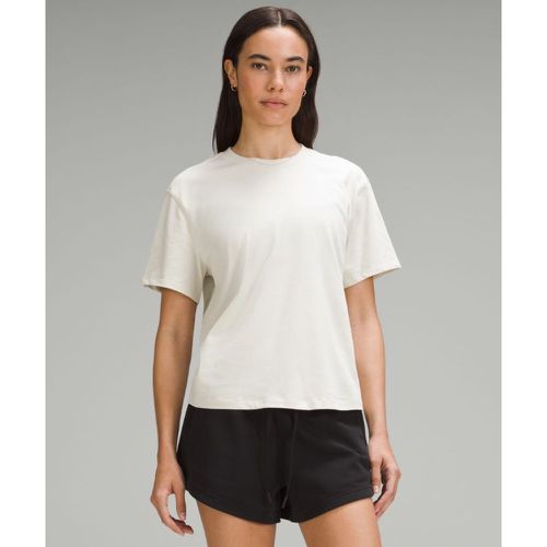 – T-Shirt aus Baumwoll-Jersey im Relaxed Fit für Frauen – Größe 0 - lululemon - Modalova