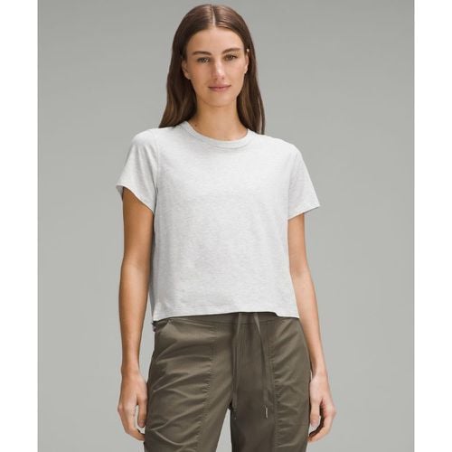 – T-Shirt aus im Classic Fit für Frauen – Baumwollmischung – Größe 14 - lululemon - Modalova