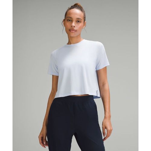 – Ultraleichtes T-Shirt in Taillenlänge für Frauen – Blau/Pastel – Größe 10 - lululemon - Modalova