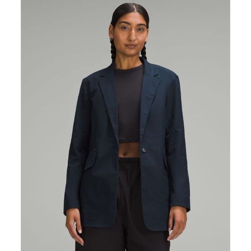 – Twill-Blazer im Relaxed Fit für Frauen – Größe L - lululemon - Modalova