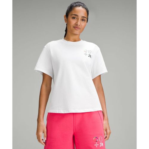– Relaxed-Fit Cotton Jersey T-Shirt Pride für Frauen – Größe 8 - lululemon - Modalova