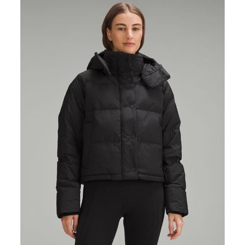 – Wunder Puff Crop-Jacke für Frauen – Schwarz – Größe 10 - lululemon - Modalova